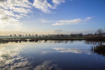 ochtend reflectie
