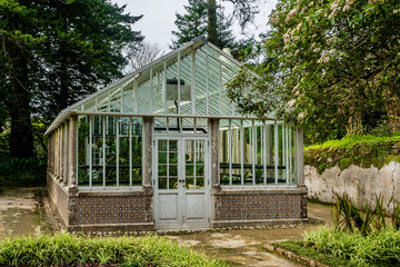 Park of Pena National Palace (Palacio Nacional da Pena) Sintra.