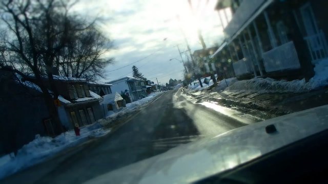 sur la route