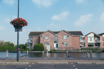 View of the house across canal
