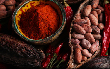 cacao and chili