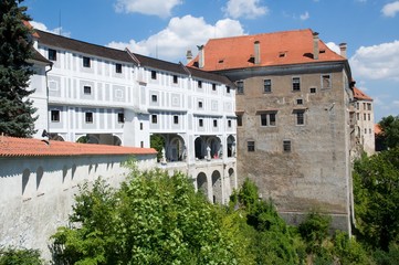 Obraz premium Castle Cesky Krumlov in southern Bohemia, Czech Republic