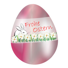 Osterei Rosa