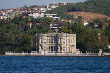 Kucuksu Palace in Beykoz, Istanbul City, Turkey