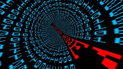 Losing money data tunnel