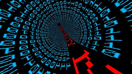 Matrix tunnel security concept