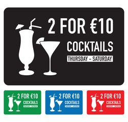 two for ten euro deal
