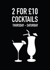 two for ten pounds deal