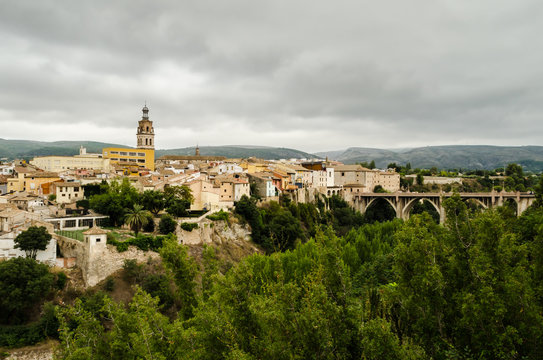 La Vila, casco antiguo de Ontinyent.