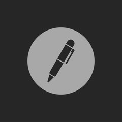 automatic pen vector icon