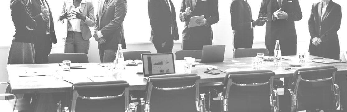 Business Group Meeting Discussion Strategy Working Concept