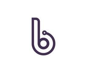 Letter b logo