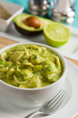 Orecchiette Avocado Pasta