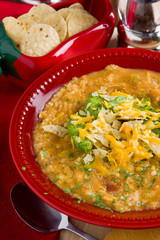 Chicken Enchilada Soup