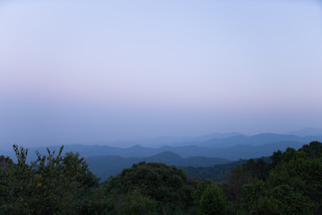 Obraz premium mountain view in the morning