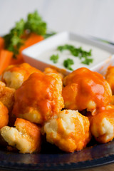 Cauliflower Buffalo Bites