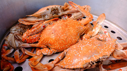 steamed crab, Thai food