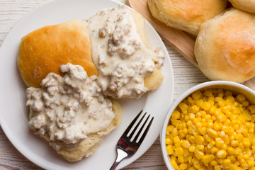 Biscuits and Gravy
