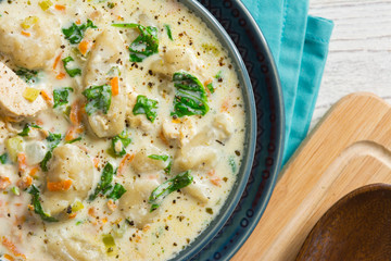 Gnocchi Chicken Soup