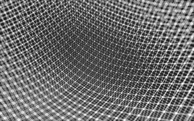 Abstract polygonal space low poly dark background