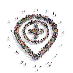  people  shape  map pointer