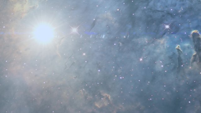 nebula space background animation