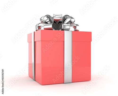 &quot;gift box with bows isolated on white&quot; Stock photo and royalty-free images on Fotolia.com - Pic