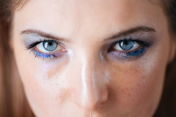 Fototapeta premium Woman looking at camera