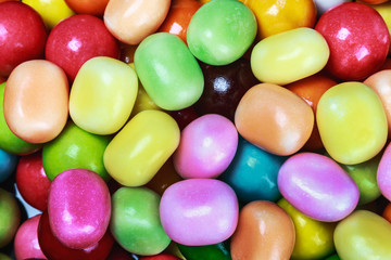 Fototapeta na wymiar colored chewing gum