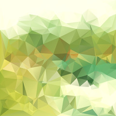 Polygonal mosaic abstract geometry background landscape.