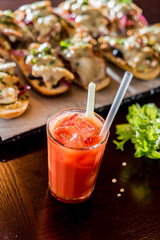blood mary cocktail