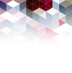 Obraz premium Abstract vector template design, brochure, Web sites, leaflet, with colorful geometric triangular backgrounds