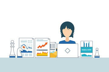 Financial report, consulting, teamwork, project management and development. Investment business.