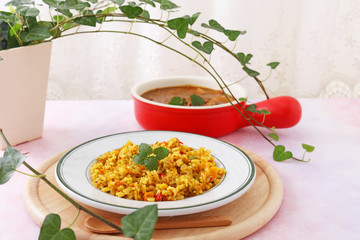 おいしそうなカレーライス