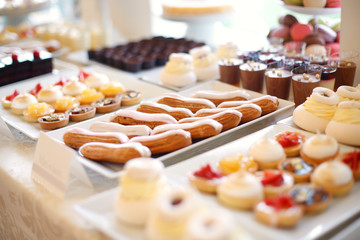 Delicious desserts at a ceremony