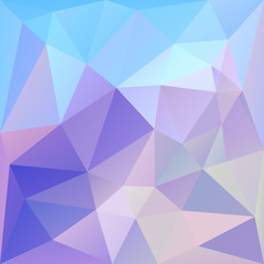 Obraz premium Polygonal mosaic background in blue and pink colors.