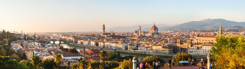 Panoramic view of Florence, Tuscany, Italy