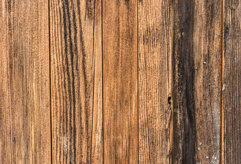 Old wooden plank brown black texture background