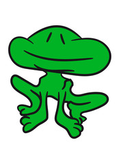 Jump sweet little cute naughty boy frog frog child smiles happy merry