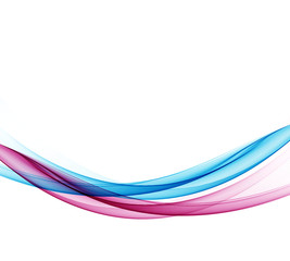 Abstract vector wave background