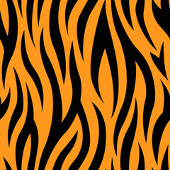 Tiger Stripes Seamless Pattern