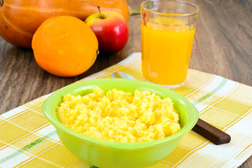 Polenta, Corn Porridge Diet Food