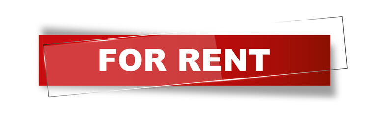 Button | Schild | For rent