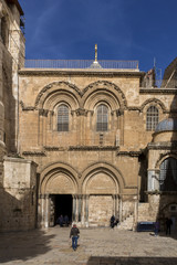 Obraz premium Church of the Holy Sepulchre in Jerusalem