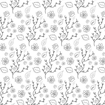 Pattern Foglie Rami