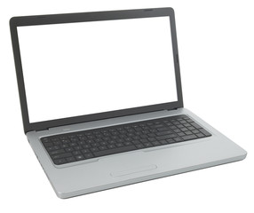 Laptop isolated on a white background