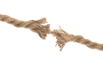 ropes on white background