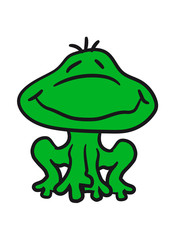 sweet little cute naughty boy frog frog child happily grinning happily