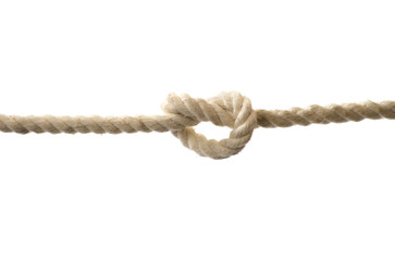 ropes on white background