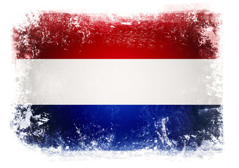 Naklejka na ściany i meble Flaga Holandii